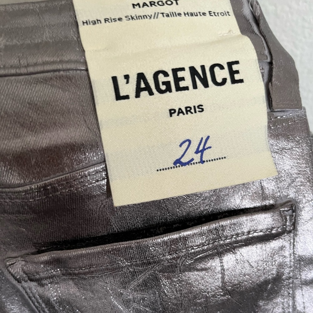 Bought in Paris never worn L’agence skinny jeans!
